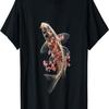 Koi Fish Floral Harmony with Cherry Blossoms T-Shirt