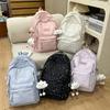 Schoolbag New College Style Backpack Lightweight and Cute School Bag Junior High School Shoulder Bag Female College Student Commuter Backpack