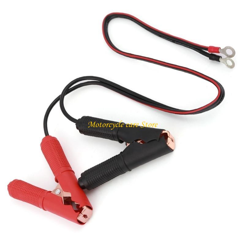 U75F Car Battery Cable Car Battery Inverter Cable 100A 2.5mm² Jump Starter 60cm