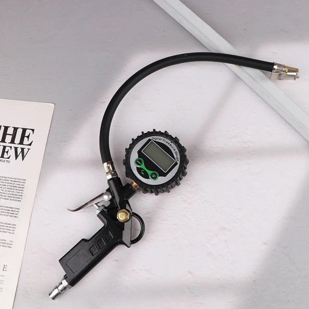 Meter Display Tire Air Pressure Gauge 0-16Bar Inflator Pump Tools  SUV Tire Inflation