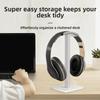 Space-Saving Headphone Stand Sturdy Earphones Hanger Organizer Headphone Rack  Gaming Room