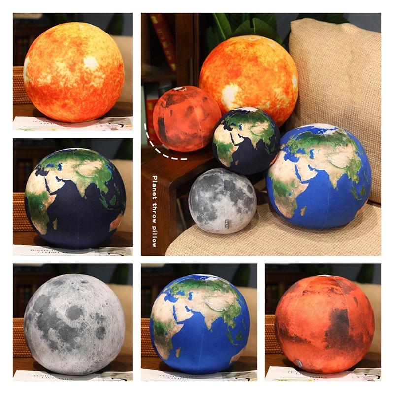 Innovatives Sonnensystem Pädagogisches Planetarisches Plüschkissen Spielzeug Dekoration