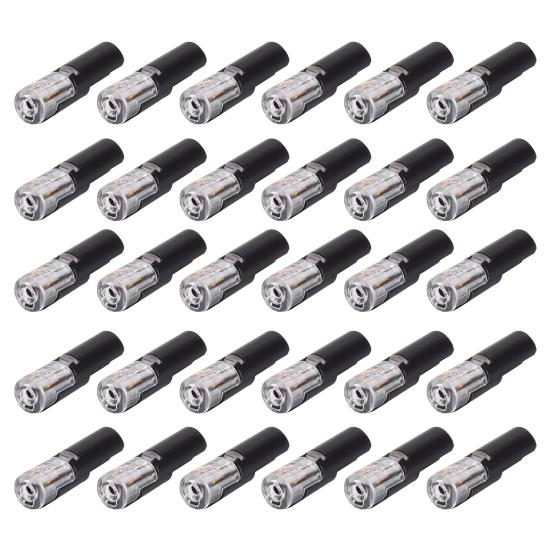 10/20/30/50Pcs Wire Plug-in Connector with Locking Buckle Low Voltage Wire Quick Connector Quick-Clip Fasteners Multi-Purpose Snap-On Blocks