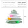 Pet Cat Toy Wheel Ball Cat Self Hi Track Amusement Disk Interactive Education Track Toy Cat Space Tower Play Board