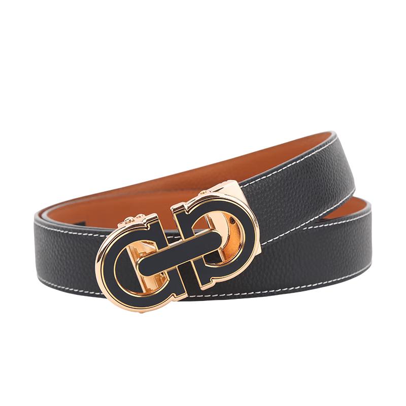 

PLOVER Men s Automatic Buckle Leather Belt 115cm