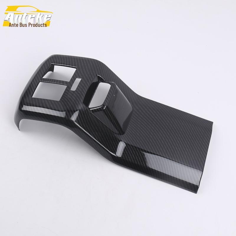 Tanying Rear Air Outlet Frame & Rear Seat Anti-Kick Sequin Sticker for 20 Models