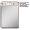 Titanium Cutting Board with Built-In Knife Sharpener Garlic Grater & Juice
