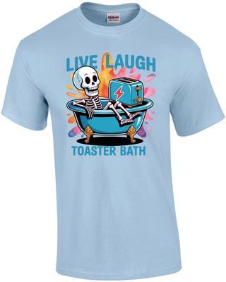 Lebe Lache Toaster Bad T-Shirt