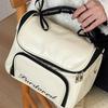 Cute Ballet Style Leather Cosmetic Bags Large Capacity Handbag Travel Portable Storage Bags Toiletry Bags Girly Makeup Bag Gifts
