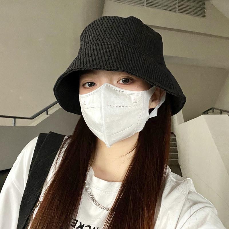 Breathable Sun And Protective Fisherman Hat For Women In Black Stylish