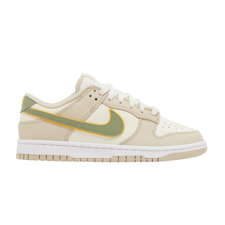 Nike Wmns Dunk Low Pale Ivory Oil Green 36