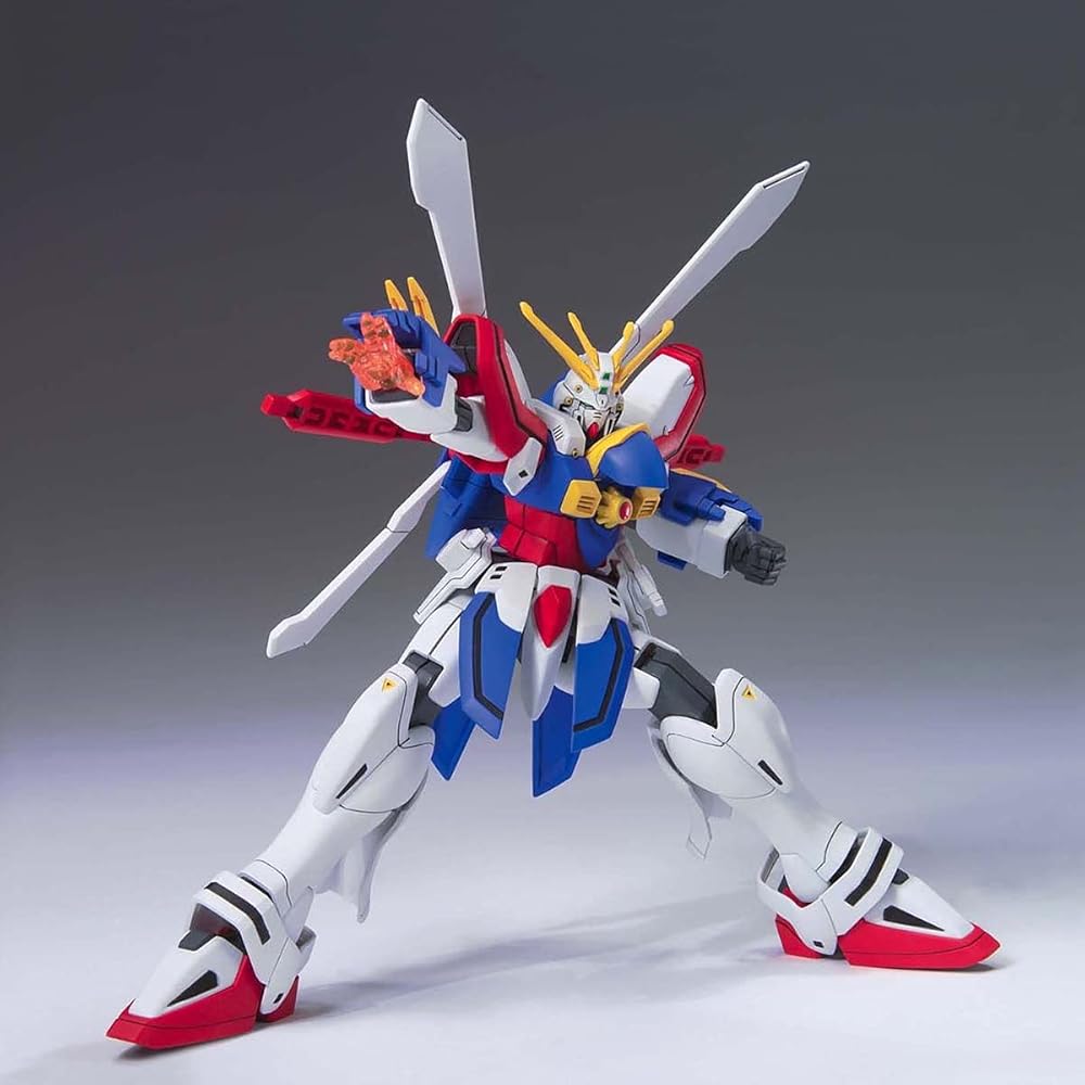 HGFC God Gundam 1/144 Scale Model Kit Mobile Fighter G Gundam Collectible Figure