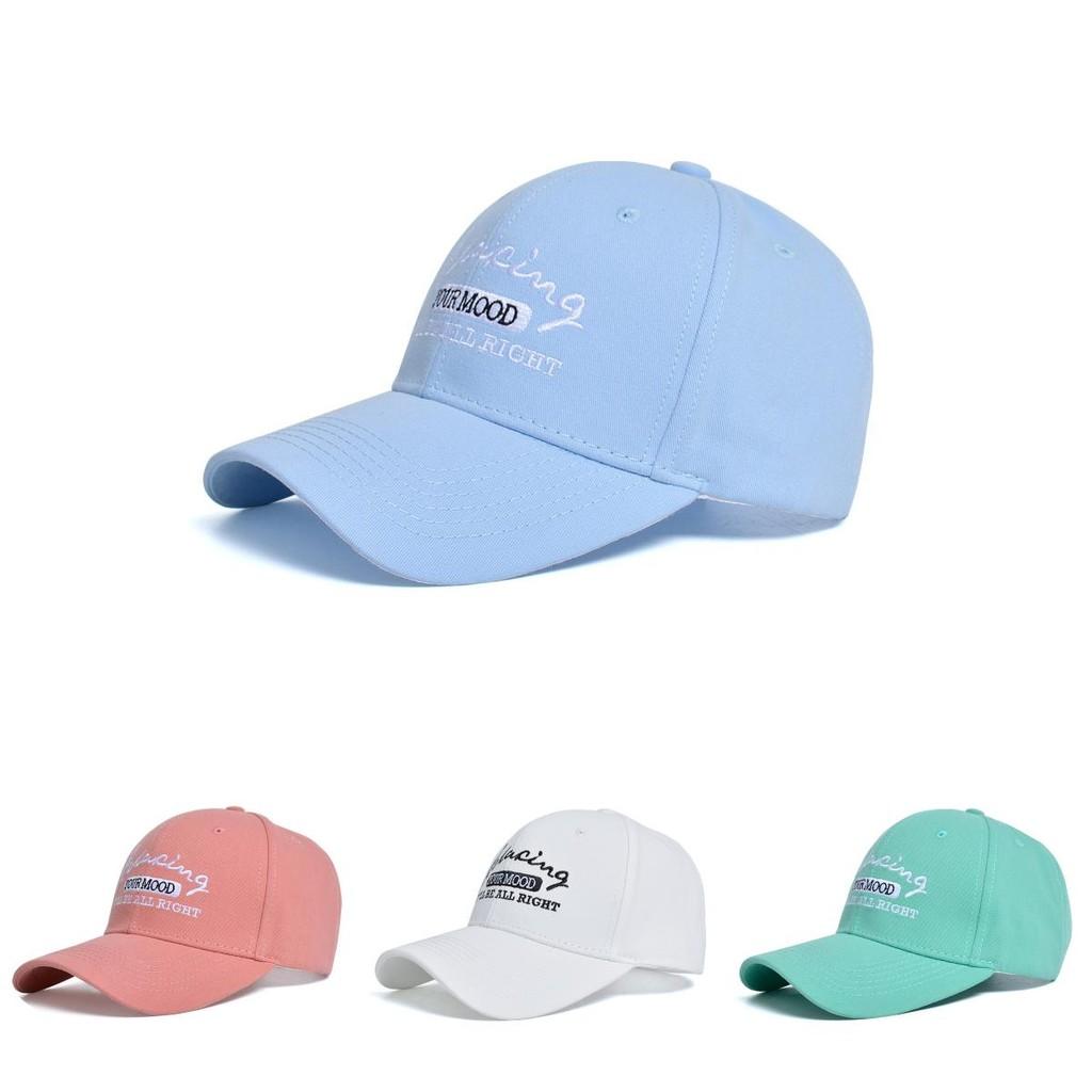 Embroidered English Baseball Cap With Sun Protection For Casual Outdoor Wear