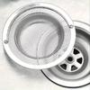 Stainless Steel Kitchen Sink Filter Garbage Food Residue Hair Catcher Sink Dishwasher Hopper Anti Clog Drain Filter Kitchen Bathroom Accessories