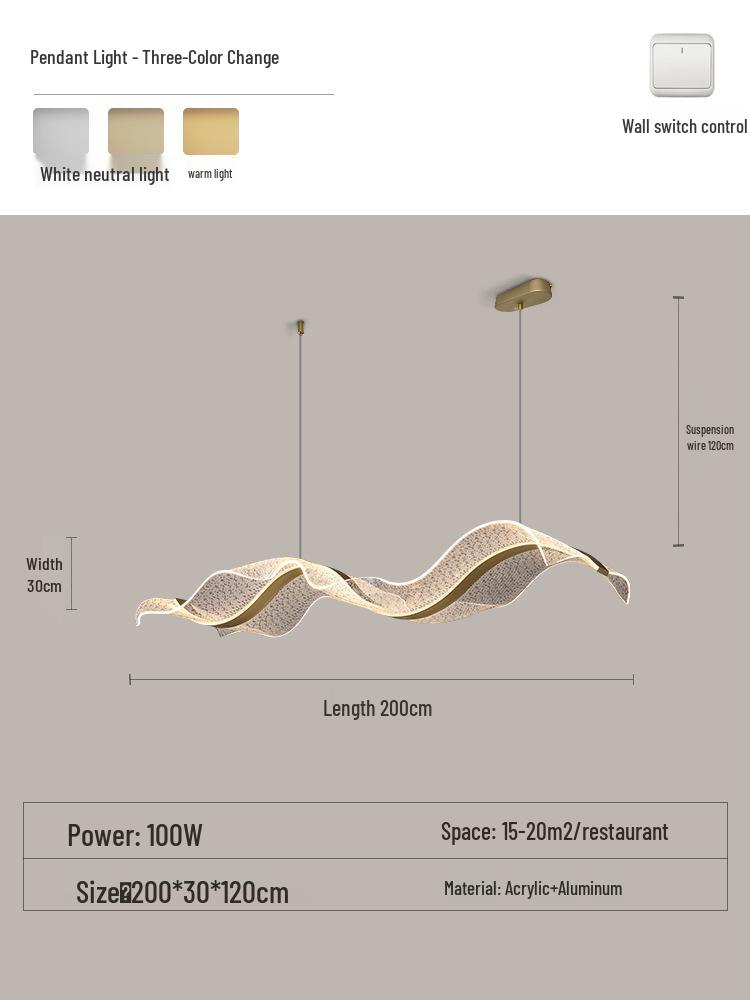 Nordic Starry Sky Wave Chandelier - Modern Designer Lighting for Restaurants, Hotels, Bars, and Tea Rooms