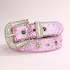 Rhinestone Studded Y2K Punk Belt - Versatile Women's Decoration for Jeans
