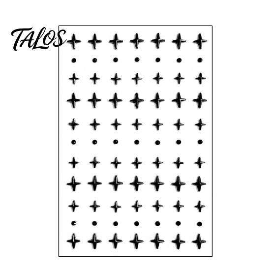 Waterproof Gem Makeup Decals Halloween Scar Face Stickers, Rhinestone Wound Body Art Glow In The Dark Party Gems Decals, Self Adhesive Temporary