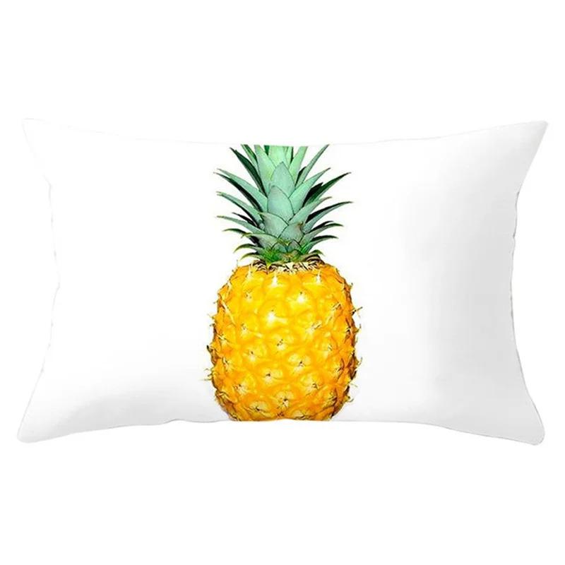 Yellow Geometric Living Room Bedroom Office Pillowcase Rectangular Cushion Cover Home Decor
