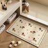 Bathroom Carpet Toilet Foot Mats Absorbent Mat Diatom Mud Floor Mat Non-Slip Bath Rug Toilet Doormat Quick Drying Rugs