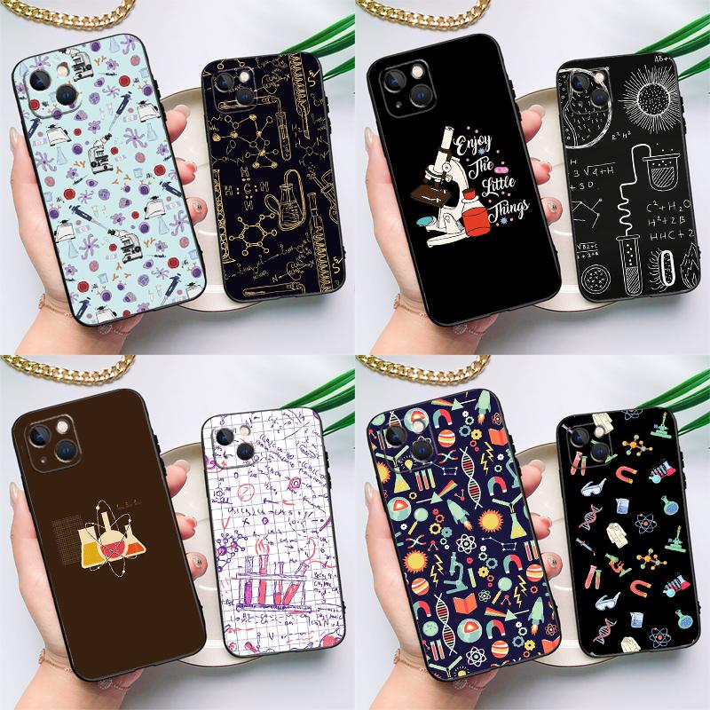 Science Biology Laboratory Phone Case For iPhone 17 16 14 13 12 11 15 Pro Max Plus 12 13 Mini 16e 17 Air Cover Coque