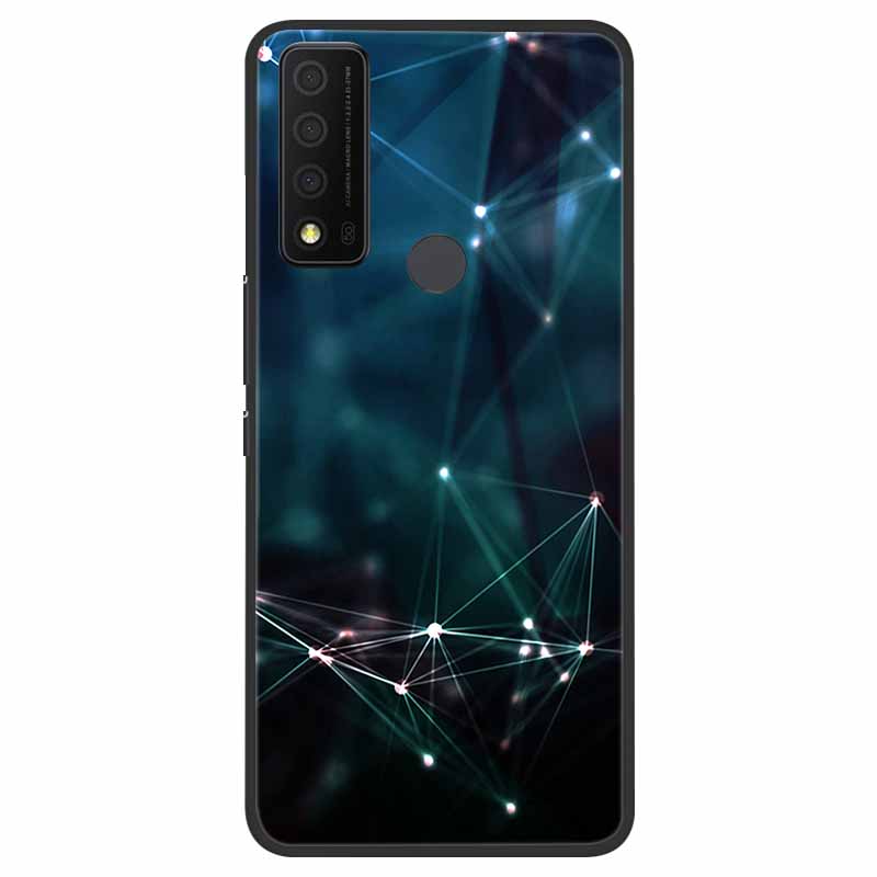 For TCL 30 XE 5G Case Marble Cat Soft Silicone Back Case for TCL 30 XL 30V 5G Phone Cover TCL30 XE T767W 30XE 5G Coque Funda Bag
