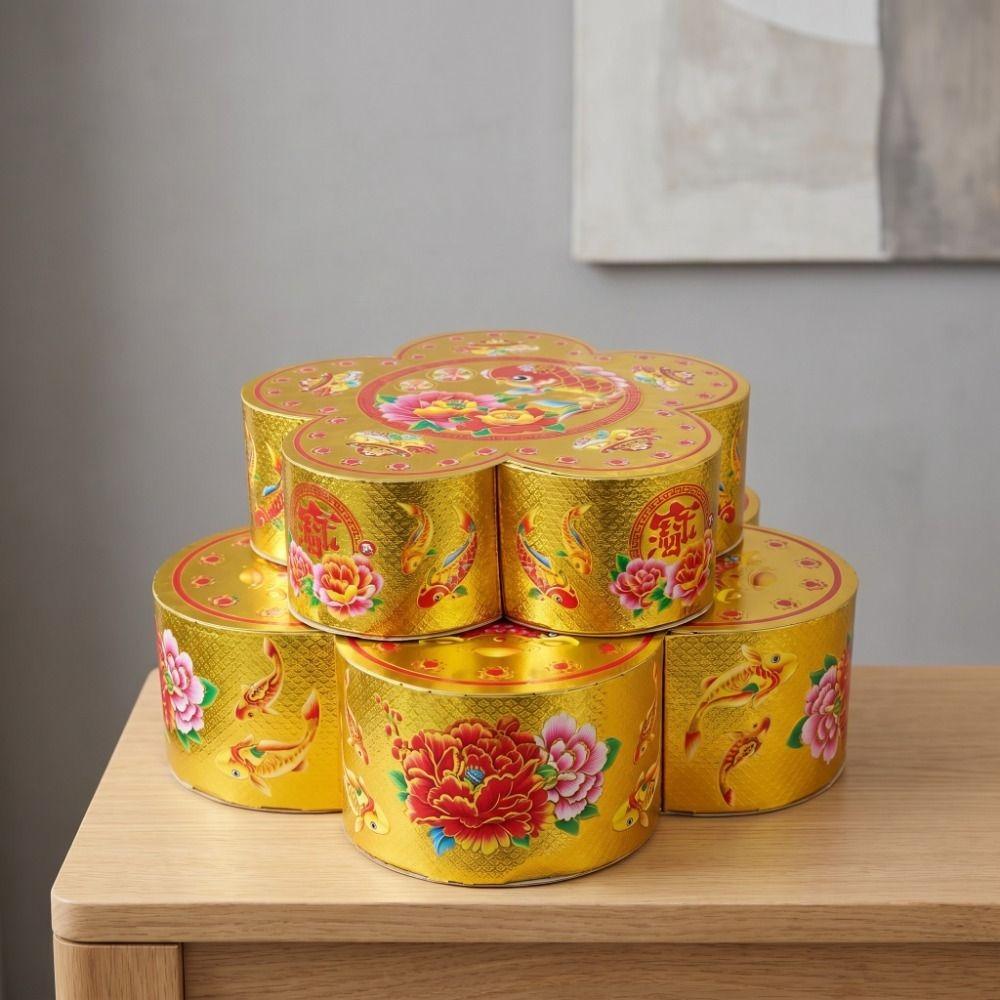 Plum Blossom Pattern Foldable Box Foldable Gift Box Universal Craft Box  Handmade Craft