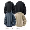 ROMON Men's Color Block Round Neck Sweatshirt