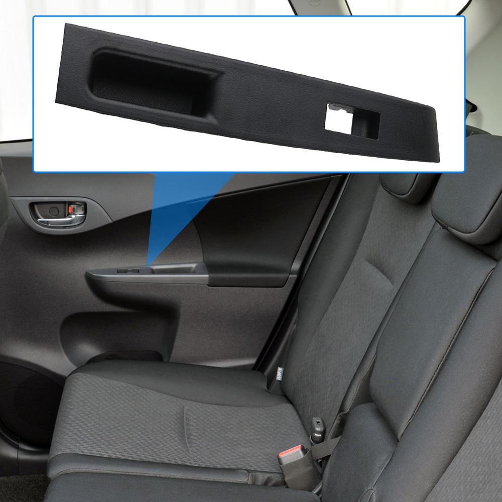 Front Armrest Upper Panel Right Hand Drive Side Door Window Switch Bezel Cover for Toyota Vitz 2010 2011 2012 2013 2014