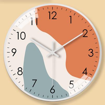 Orologio da Parete Moderno Creativo da 10 Pollici 25 Cm per Casa Soggiorno Camera da Letto Silenzioso Orologio al Quarzo da Parete