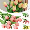 Paquete de 10 tulipanes artificiales