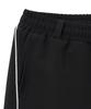 NOIRER Piping Curved Track Pants (Black)