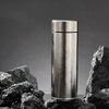 Pure Titanium High-Capacity Insulated Cup for Men and Women - Ice Flower Design