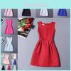 Nuovo Vestito A-line Senza Maniche Stile Principessa Con Vestibilità Valorizzante E Accessori Affascinanti