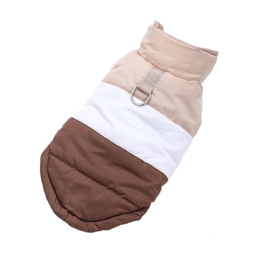 Warm Dog Jacket Outdoor Windproof Puppy Clothes For Small Medium Dogs Cats With D-ring Autumn Winter Pet Clothing Schnauzer French Bulldog Coat