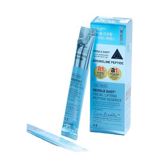 

VT Cosmetics Reedle Shot Facial Lifting Peptide Essence Anti-Wrinkle Firming Ampoule 2ml x 6pcs