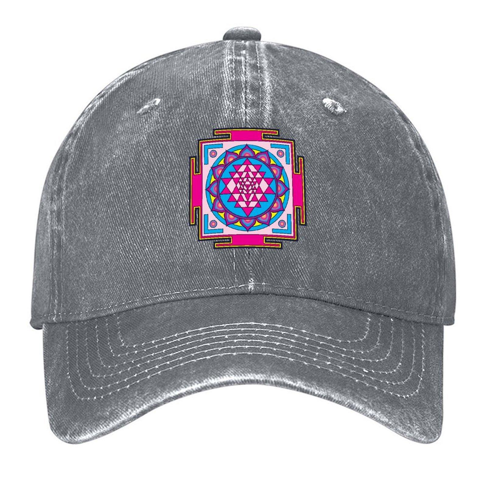 2026 Sri Yantra Mandala Baseball Cap Luxury Woman Cap Hat Man For The Sun Sailor Cap For Men Wild Ball Hat Women s Golf Wear Men