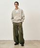 COSTUME O’CLOCK Cotton Washed Balloon Cargo Pants Light Beige Coospt244Lbeige