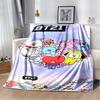 2026 Nuova Collezione Cartoni Animati Anime BT21 Adorabile Coperta Ultra Morbida per Bambini Coperta da Divano Perfetta per Viaggi Divani Picnic
