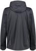 Куртка CMP Light Softshell Jacket with Detachable Hood (39A5027M) anthracite mel ruggine