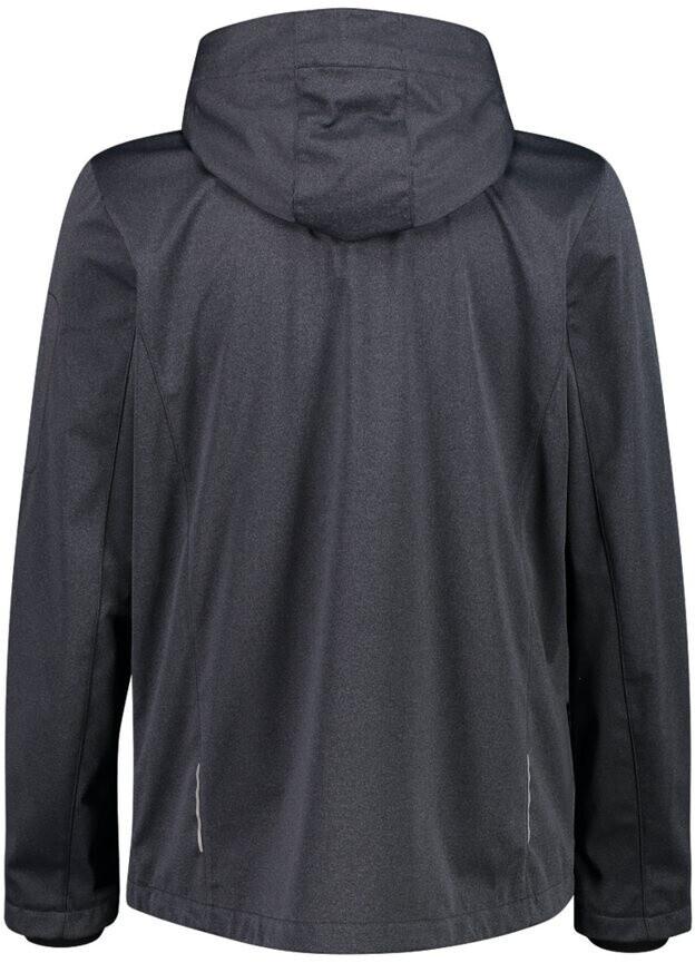 Куртка CMP Light Softshell Jacket with Detachable Hood (39A5027M) anthracite mel ruggine