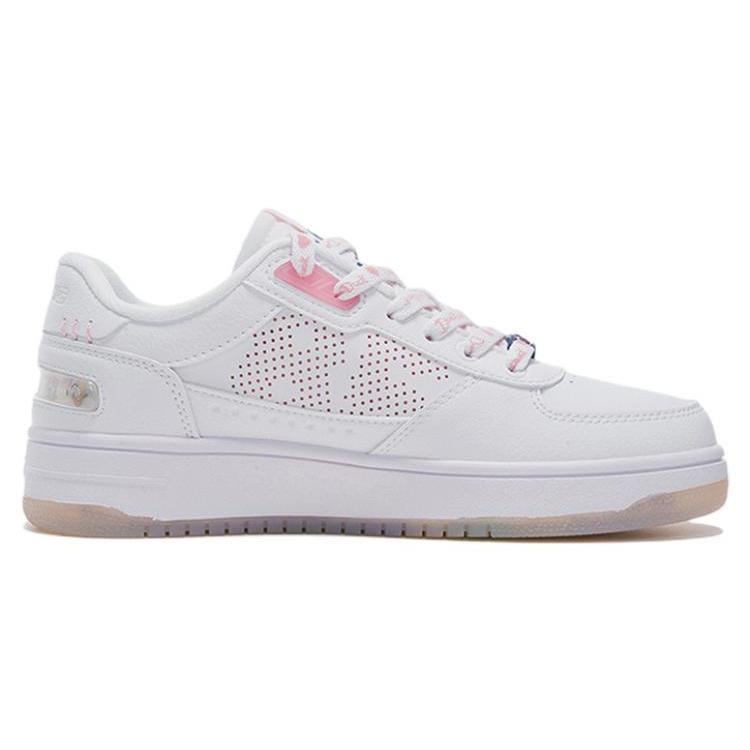 Li Ning Classic Skateboarding X Disney 'White Pink Daisy' Women's AGCS146-3