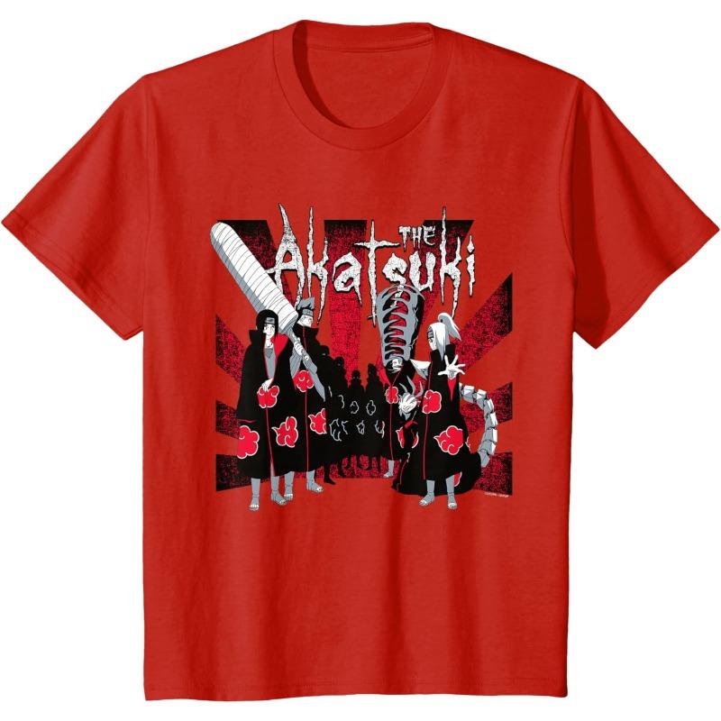 2026 Summer New Arrival Naruto Print Pure Cotton TShirt Unisex Naruto Sports TShirt S