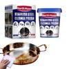 Limpador de Aço Inoxidável Pasta de Limpeza Potente Pasta Polidora de Metal Detergente Cremoso Forte Desincrustante de Fundo de Panela KitchenClean