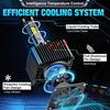 2 Stück 60000Lm 130W D1S D3S D2S D4S LED-Scheinwerferlampen 6500K Weiß D1R D2R D3R D4R Auto Turbo Licht mit dualem Kupferrohr-Lampenkörper