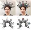 Steampunk Spiders Hair Hoop Dark Gothic Halloween Costume Spiked Headpiece Adjustable Artistic Punk Headbands