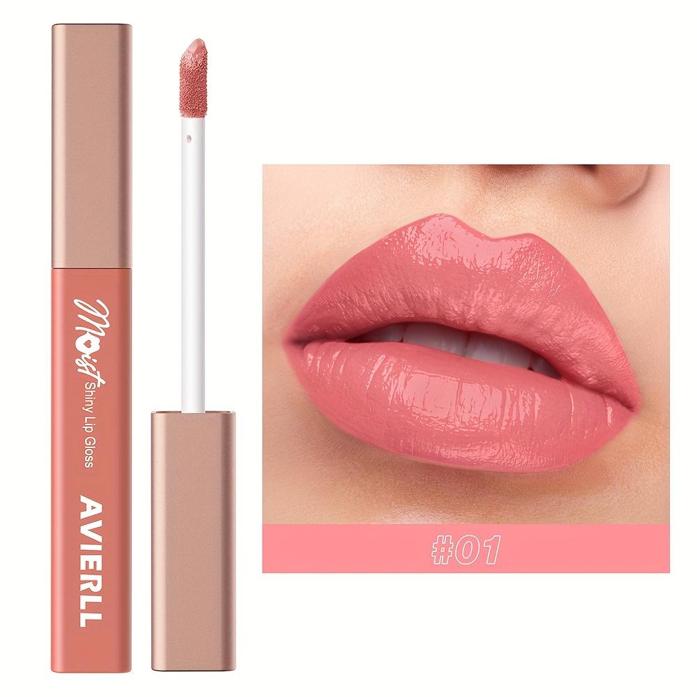 AVIERLL Glossy Lip Gloss Set 12 Shades Long Lasting Moisturizing Non Sticky Plump Lip Stain Wet Shine Liquid Lipstick
