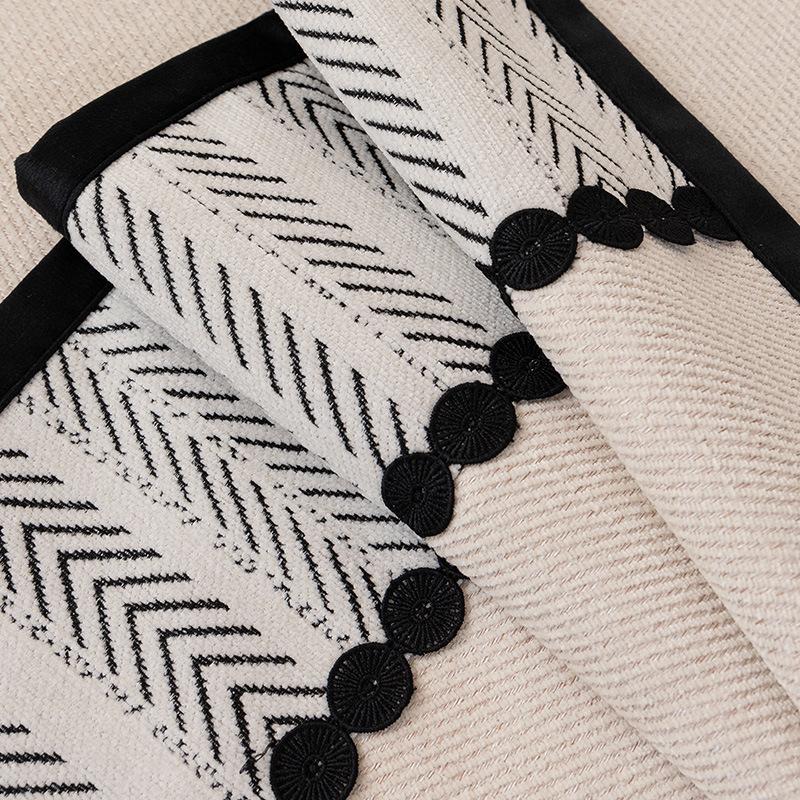 Premium Sense Medieval Sofa Cushion  New Four-Season Universal Chenille Seat Cushion Fixed Non-Slip Cover Cover Cloth