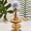3Pcs Wooden Golf  Wooden Base Set Easy To Install Golf Tennis Ball Support Golf Ball Tees  Training