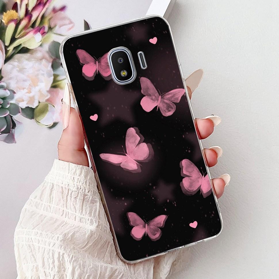 For Samsung J2 Pro 2018 Case SM-J250N Soft Silicone Luxury Letters Cover For Samsung Galaxy J2 Pro J2Pro Phone Cases Bumper