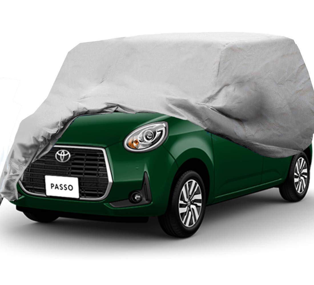 

Compact Car Body Cover for Fleece UV Yellow Protection Cover, Automobiles, 4-Layer Lining, Waterproof, Dustproof, Radiation-Resistant, Protection,